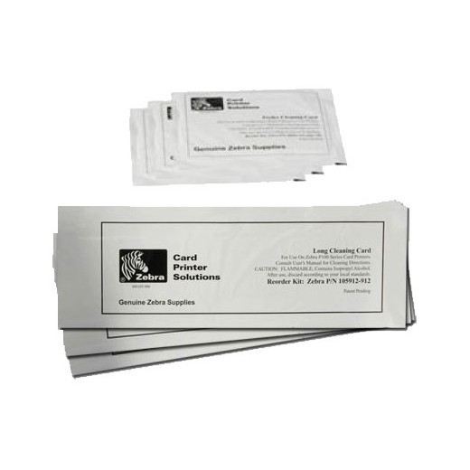 Tarjetas de limpieza de Zebra, 5 cartas
