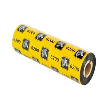 Cinta de resina de Zebra, 3.31 "x 244 ', núcleo de 0.5"(12,7mm), 48 rollos por caja, precio por caja