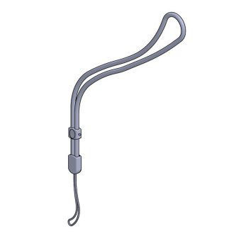 CORREA DE MUÑECA PARA ERG DUO, (BLK)