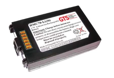 Batería extendida (1.5X) 3600 mAh - Zebra MC70, MC75 - Li-Ion, 3.7V