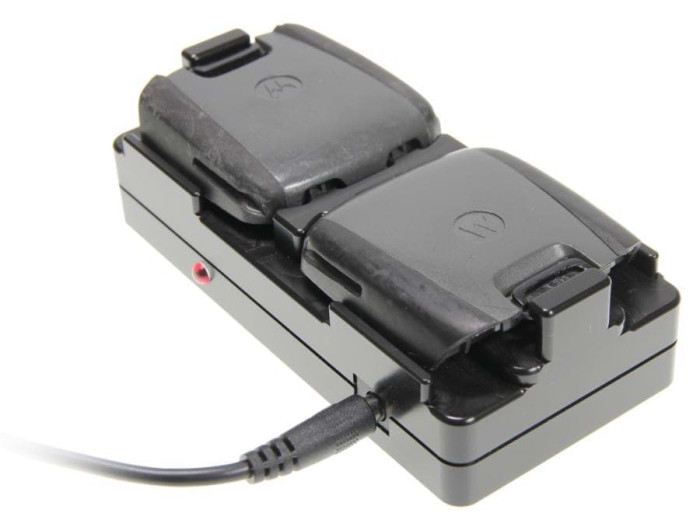 Soporte de mesa Brodit de 2 ranuras para cargador de batería - Zebra RS507, RS507X