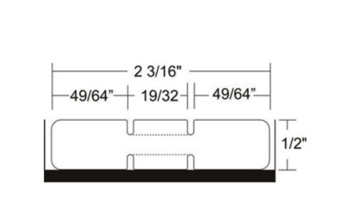 Zebra ZipShip 8000D Jewelry, Rollo de etiquetas, Plástico, 56x13mm, 6 unidades por caja