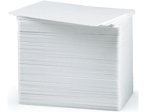 Zebra Premier Color Tarjetas PVC Composite 30mm - Blanco 500 Unidades