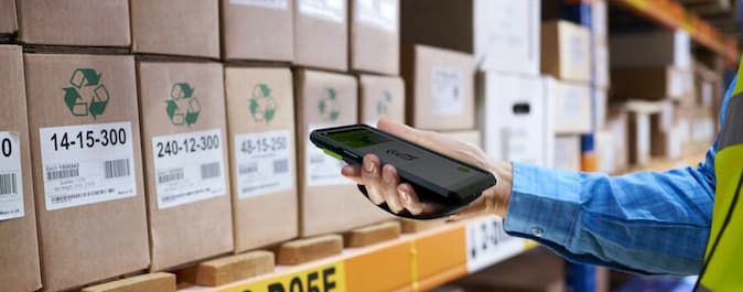 PDA Rugorizada con Escáner de Código de Barras