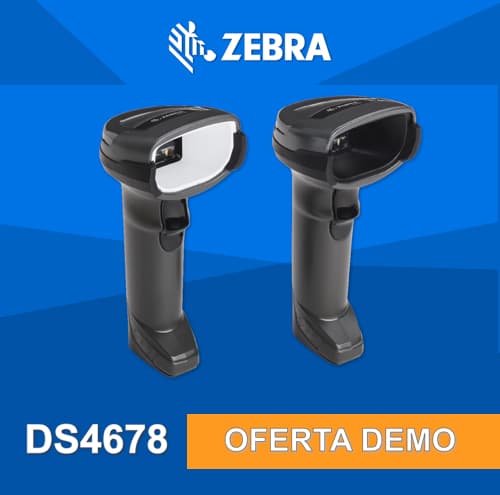 Descuento en la compra de equipos de demostración de hasta el 20 % en DS4678 escáner