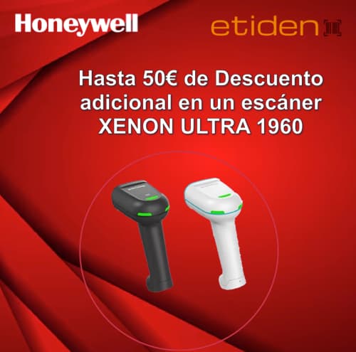 Hasta 25€ de Descuento adicional en un escáner XENON ULTRA 1960