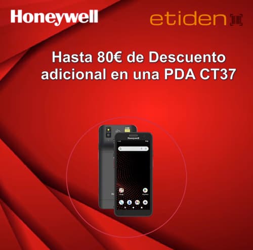 Hasta 30€ de Descuento adicional en una PDA CT37