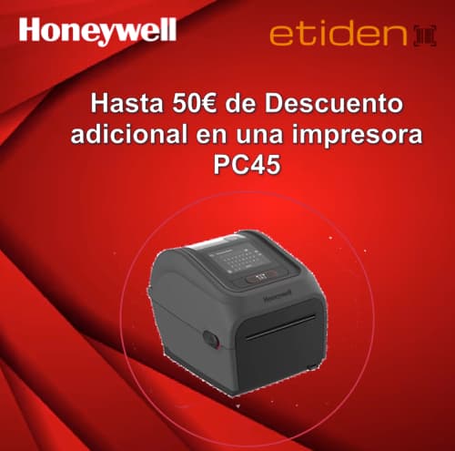 Hasta 25€ de Descuento adicional en una impresora PC45