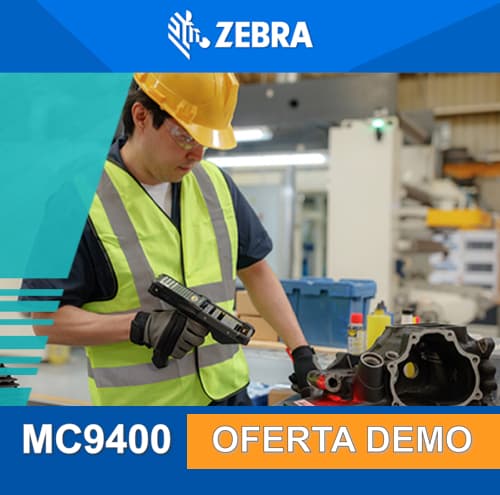 Descuento en la compra de equipos de demostración de hasta el 20 % en MC9400 escáner
