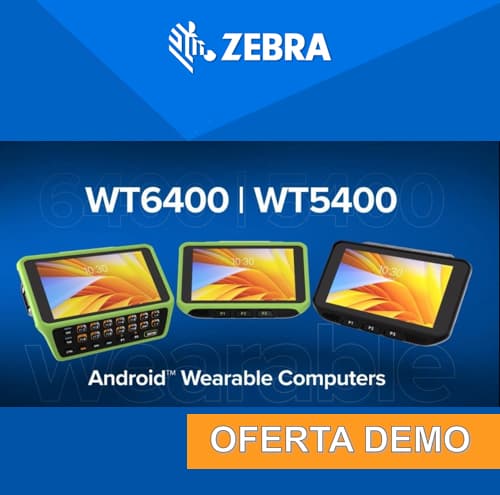 Descuento en la compra de equipos de demostración de hasta el 20 % en RS2100 wearable scanner 