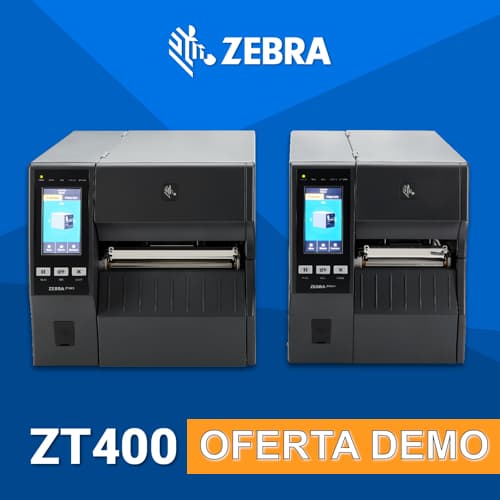 Descuento en la compra de equipos de demostración de hasta el 20 % en ZT400, ZT42162-T0E0000Z, ZT42163-T0E0000Z,ZT41142-T0E0000Z y ZT41143-T0E0000Z